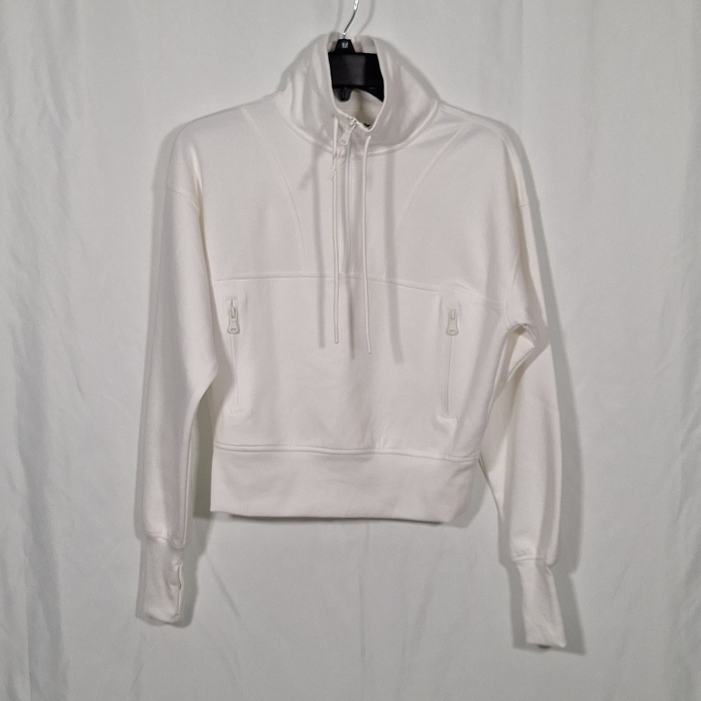 Old Navy White  crop Sweatshirt Women’s Size XSmall